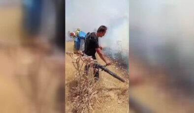 Mazıdağı’nda orman yangını kontrol altına alındı