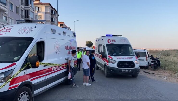 Otomobil ile çarpışan motosiklet sürücüsü öldü
