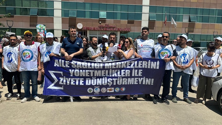 Sağlık Çalışanları Diyarbakır’dan seslendi’’ Artık görevinizden affınızı isteyin’’