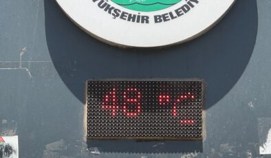 Şanlıurfa’da termometreler 48 dereceyi gösterdi
