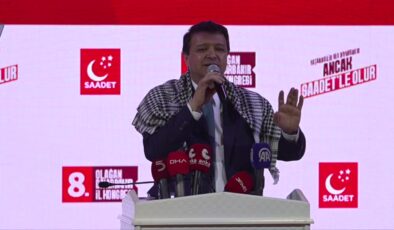 Saadet Partisi Genel Başkanı Arıkan, Diyarbakır’da konuştu