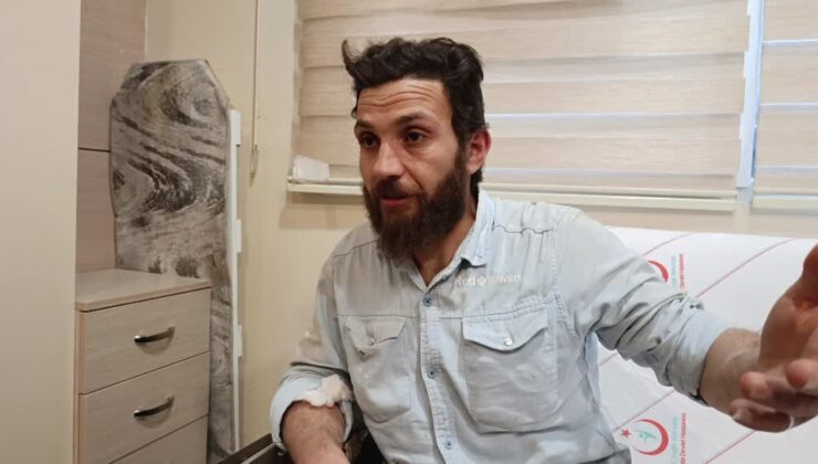 Sahipli köpeğin saldırdığı yabancı uyruklu kişi yaralandı