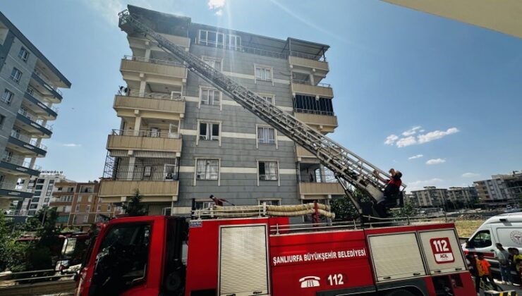 Bir evde çıkan yangın söndürüldü