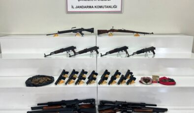 Silah kaçakçılarına yönelik operasyonda 8 şüpheli yakalandı
