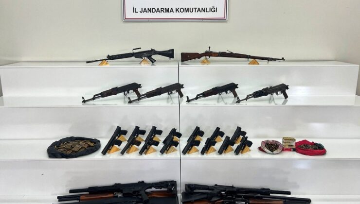 Silah kaçakçılarına yönelik operasyonda 8 şüpheli yakalandı