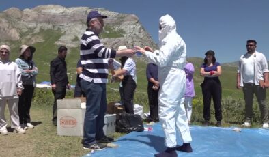 Şap hastalığı ile koyun ve keçi vebasına yönelik saha tatbikatı gerçekleştirildi