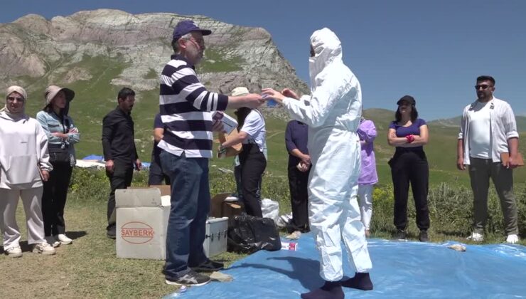Şap hastalığı ile koyun ve keçi vebasına yönelik saha tatbikatı gerçekleştirildi