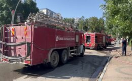 Siirt’te kafede yangın paniği: İş yeri kullanılamaz hale geldi