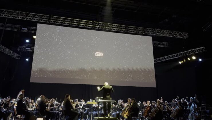 Star Wars filmi dev perde ve canlı müzikle buluştu