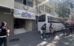 Suç örgütüne yönelik operasyonda yakalanan 17 şüpheli tutuklandı
