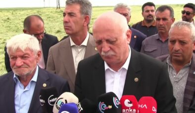TZOB Genel Başkanı Bayraktar, zirai dondan etkilenen tarım alanlarını inceledi