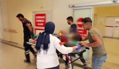 İnşaatta iskele faciası: Bir işçi ağır yaralı
