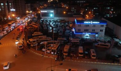 Vanspor FK taraftarları 60 otobüsle Kayseri’ye gitti