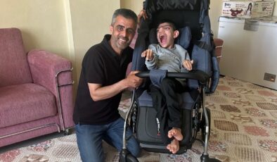 14 yaşındaki Serhat ‘Özel Aracına’ kavuştu