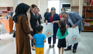 Günışığı’nda dayanışma sürüyor: Bin 950 kişiye giyim ve ayakkabı desteği sağlandı