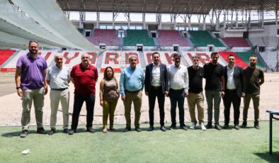 Amedspor Yönetimi’nden Diyarbakır Stadyumu’na ziyaret