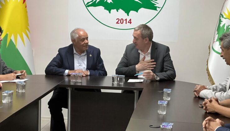 DEM Parti’den T-KDP’ye ziyaret: Kürt birliği vurgusu