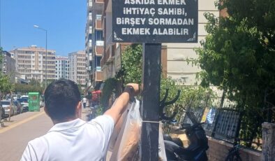 Diyarbakır’da askıda ekmek geleneği sürdürülüyor