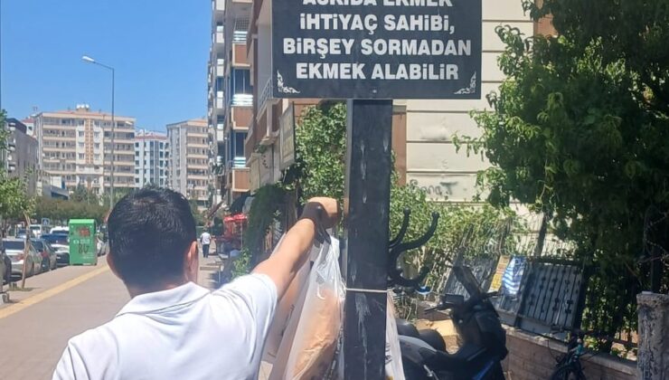 Diyarbakır’da askıda ekmek geleneği sürdürülüyor