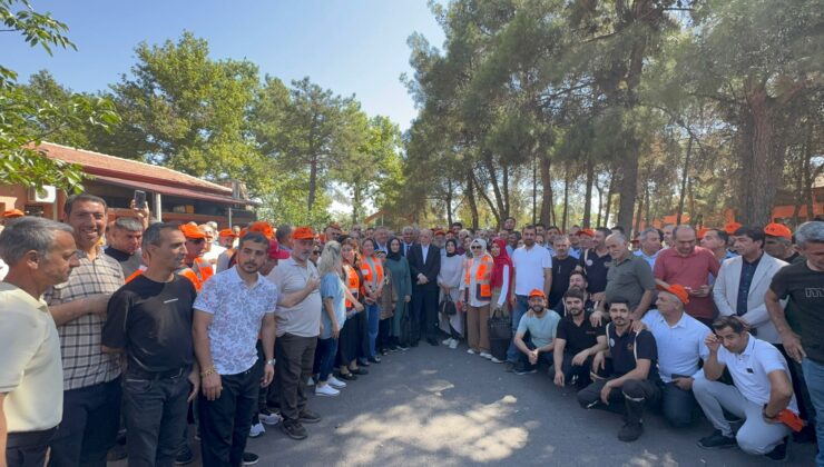TÜRK-İŞ Genel Başkanı Ergun Atalay, Diyarbakır’da emekçilerle buluştu