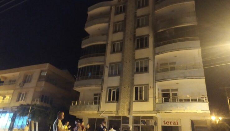 Yangın çıkan evde 5 kişi dumandan etkilendi