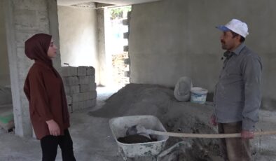 Genç kadın muhtar görevine hızlı başladı
