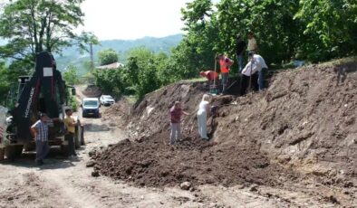 Yol açılırken Roma ya da Bizans mezarı bulundu