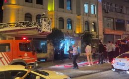 Otel yangını korkuttu