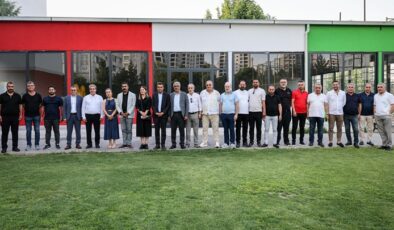 Amedspor’da bayramlaşma töreni