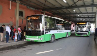 Batman’da bayramda 270 bin kişi toplu taşımadan ücretsiz yararlandı