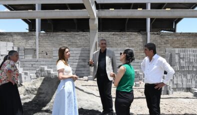 Bismil’de aşhane ve halk ekmek fırının inşaatı devam ediyor