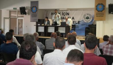 Eş Başkan Hatun, Çınar’daki muhtarlar ile bir araya geldi