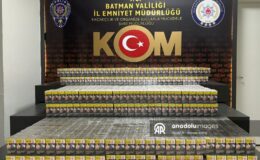 Gümrük kaçağı 5 bin 240 paket sigara ele geçirildi