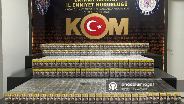 Gümrük kaçağı 5 bin 240 paket sigara ele geçirildi