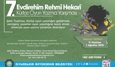 Diyarbakır’da kürtçe oyun yazma yarışması düzenlenecek