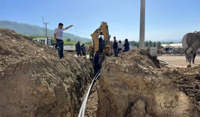 Lice’de 138 dairenin su ve kanal altyapısını 2 günde tamamlandı