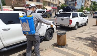 Mardin’de ilaçlama çalışmaları sürüyor