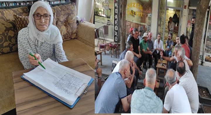 Kulp Akdoruk ve Ağıllı köylülerinden imza  kampanyası