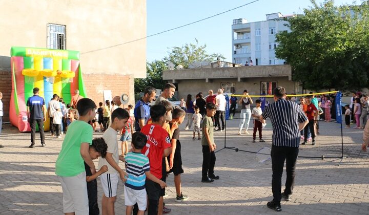 Sanayi Mahallesi’nde Çocuklara Özel Spor Etkinliği