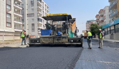 Şehitlik Caddesi asfalt ile yenileniyor