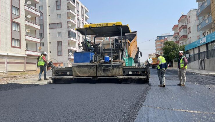 Şehitlik Caddesi asfalt ile yenileniyor