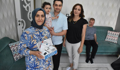 İşitme engelli ailelere ‘Titreşimli Bebek Telsizi’ desteği