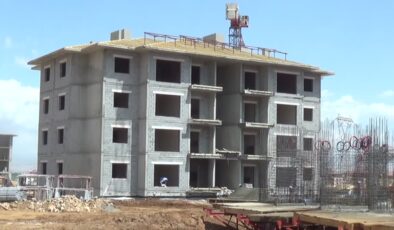 Muş’ta 1088 konutluk TOKİ projesi hızla yükseliyor