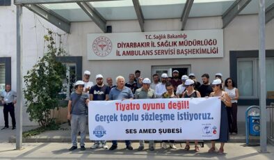 SES Amed Şubesi: Gerçek Toplu Sözleşme İçin Alanlardayız