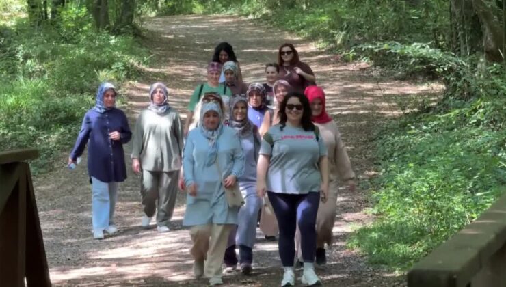 Bartın’da fizyoterapi hizmeti alanlar doğada “şifa” buluyor