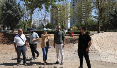 Eş Başkan Dündar, parklardaki çalışmaların hızlandırılmasını istedi
