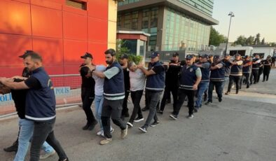 Gaziantep’te kurşunlama olaylarına karışan 15 şüpheli adliyede