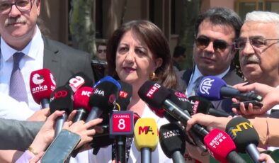 Adalet Bakanı Tunç, DEM Parti heyetini kabul etti