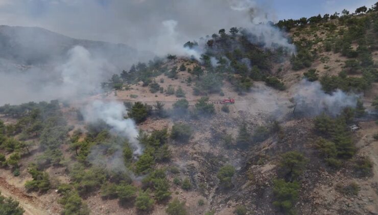 Adıyaman’da ormanlık alanda çıkan yangın kontrol altına alındı