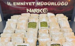 Batman’da derin dondurucuda 15 kilogram skunk ele geçirildi